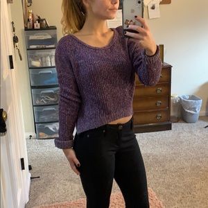 Cropped sweater